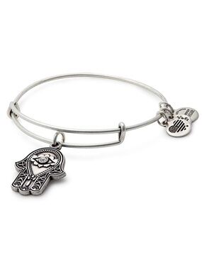 Alex and Ani Hand of Fatima Bracelet - Silver